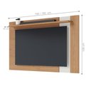 Ver imagem 2 de Painel Extensivel para TV ate 70 Polegadas Doha Freijo Off-White Matte