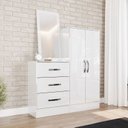 Ver imagem 1 de Cômoda Multiuso 02 Pts 03 Gavetas Prime Branco