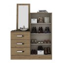 Ver imagem 2 de Cômoda com Espelho 2 Portas 3 Gavetas Briz