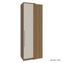 Ver imagem 1 de Guarda Roupa Modulado 01 Porta Deslizante 245cm Canto Reto Setiba