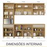 Cozinha Condessa 5 Peças 11 Portas 2 Gavetas 270 Cm 100 Mdf Nesher - 4