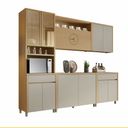 Ver imagem 2 de Cozinha Condessa 5 Peças 11 Portas 2 Gavetas 270 Cm 100 Mdf Nesher