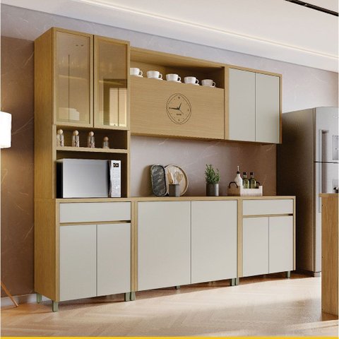 Cozinha Condessa 5 Peças 11 Portas 2 Gavetas 270 Cm 100 Mdf Nesher