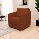 Ver imagem 2 de Poltrona Decorativa para Sala Recepção Manicure Consultório Celine Suede