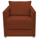 Ver imagem 5 de Poltrona Decorativa para Sala Recepção Manicure Consultório Celine Suede