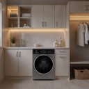 Ver imagem 5 de Lava e Seca 11kg Titanium Slim Storm Wash Conectada Midea Mf210d110wb/gk-01 110v