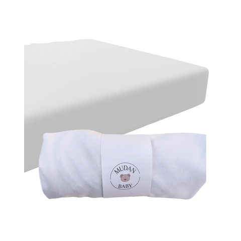 Kit 3 Pçs Lençol Avulso Malha Liso com Elástico Berço Americano Malha Hipoalergenico 160x98x12cm:kit