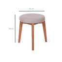 Ver imagem 2 de Banqueta Sevilha - Amêndoa