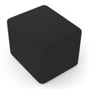 Ver imagem 6 de Kit 02 Puffs Decorativos Living Yumi Retangular 60cm Bouclê Preto - Desk Design