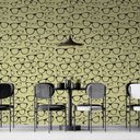 Ver imagem 2 de Papel de Parede Casual Amarelo com Armações Óculos Gh Papel de Parede 3,3m