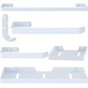 Ver imagem 1 de Kit de Acessórios para Banheiro Branco 6 Peças Fs.plus