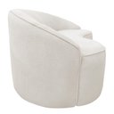 Ver imagem 5 de Sofá Curvo Montserrat 230cm 04 Lugares Bouclé Off White - Nexta Casa
