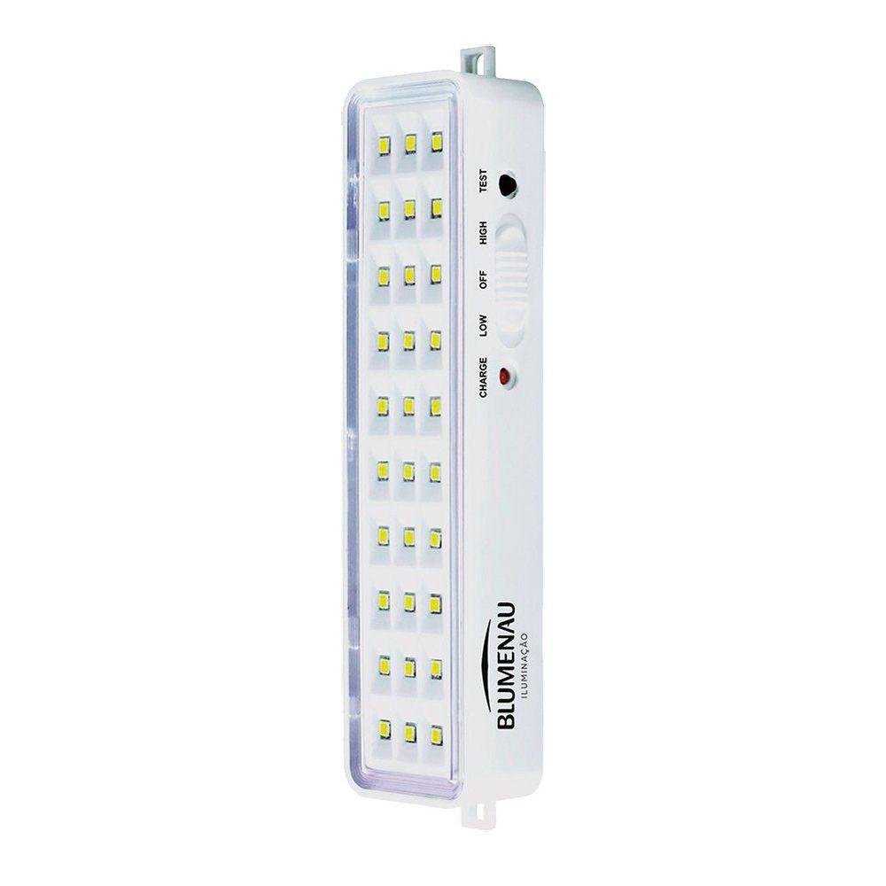 Luminária de Emergência 1w 30 Leds 6500k - Blumenau