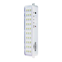 Luminária de Emergência 1w 30 Leds 6500k - Blumenau - 1
