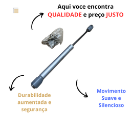 Pistão de Armário de Cozinha com Amortecedor de 100n - 5