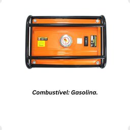 Gerador Portátil Vulcan Vg3800 3000w Bifásico com Tecnologia Avr 127v/220v - 2