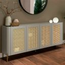 Ver imagem 1 de Buffet Mdf com Palha Natural L180 X A81,5cm