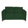Sofá 4 Lugares Linnus Luxo 2,40m Veludo Verde - 7