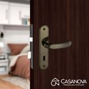 Ver imagem 3 de Fechadura Banheiro Pado 40mm Bronze Escovado Espelho 406 Interna