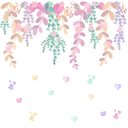 Ver imagem 7 de Adesivo de Parede Infantil Cascata de Amor - Flores Adesivos Primeiro Quarto 3 Cartelas Rosa