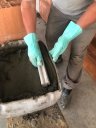 Ver imagem 3 de Paleta espátula Beta 40CM para assentamento de bloco estrutural Bailéu Régua Beta