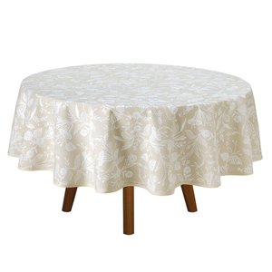 Toalha de Mesa Redonda Döhler Clean Graça 4 Lugares