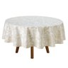 Toalha de Mesa Redonda Döhler Clean Graça 4 Lugares - 1