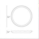 Ver imagem 4 de Conjunto 6 Pratos Rasos 27,5cm Linhas Breeze Cerâmica Azul Porto Brasil Almoço Jantar Mesa Posta