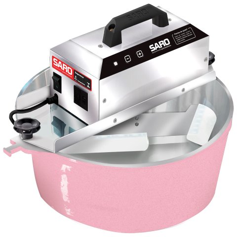 Pa10rro Misturador Elétrico 10 Litros Bivolt (panela Automática) 50/60 Hz Rosa