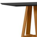 Ver imagem 2 de Mesa Jantar Lectus 135x90 Ype/preto - Nc
