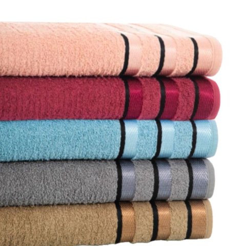 Kit 5 Toalha de Banho Felpuda Macia Gigante Olympus  - 550 Gramas