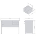 Ver imagem 3 de Mesa Escritório Alfama Montana