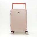 Ver imagem 4 de Mala de Viagem Pequena de Bordo 10 Kg em Policarbonato Dinamarca Maloa:rosa