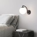 Ver imagem 5 de Luminária Arandela Globo 15cm Parede E27 Jabuticaba Kjbd-437:preto