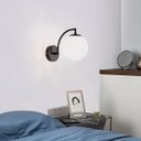 Ver mais imagens de Luminária Arandela Globo 15cm Parede E27 Jabuticaba Kjbd-437:preto