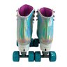 Patins Shine Ajustável com 4 Rodas Lilás Platinado Brilhante - Fenix - 35 - 38 - 2