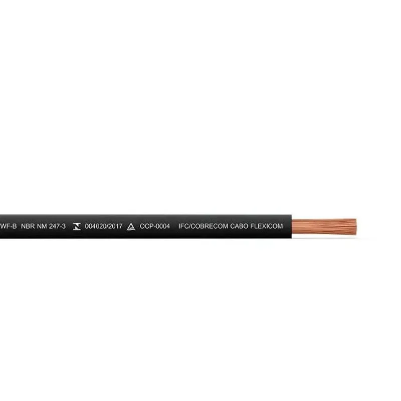 20 Metros Cabo Flexivel 4,0 Mm2 Pt Cobrecom - 2