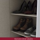 Ver imagem 7 de Sapateira com Espelho 1 Porta 2 Gavetas Leon Henn