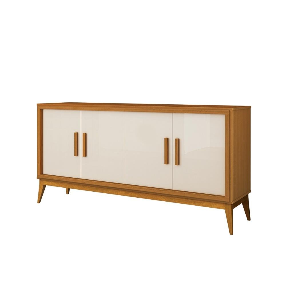 Buffet Union 4p Pés de Maderia Cedro Off White 775190 Edn - 1