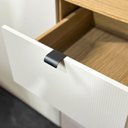 Ver mais imagens de Cozinha Compacta 100% MDF 4 Peças Balcão 120cm com Tampo Vert Plus Freijó/Soft