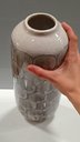Ver imagem 2 de Vaso Decorativo Enfeite Casa Cerâmica 32x14x14cm Azul