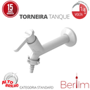 Ver imagem 2 de Torneira para Tanque com Bico Parede Tam.15cm Linha Berlim 1/4 de Volta Abs Cor Branco Durín