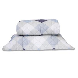 Cobre leito Classic Solteiro 02 Peças - Xadrez Argyle - 1