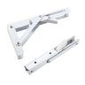 Suporte Mão Francesa Retrátil Branco Reforçada 35cm Dobrável - 2