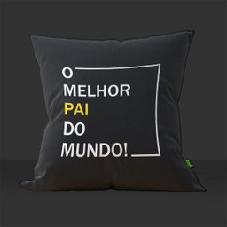 Almofada Dia dos Pais - Melhor Pai do Mundo - 2