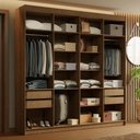 Ver imagem 1 de Guarda-roupa Closet 4 Gavetas 216cm Venus Madesa