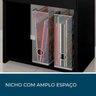 Escrivaninha Notavel com 2 Gavetas Ideal para Escritório Preto - 7