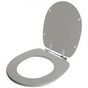 Ver imagem 2 de Assento Sanitário Village Cinza Vip (cinza Escuro) para Vaso Deca