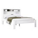 Ver imagem 4 de Cama Casal Invicta com Bau 2 Prateleiras Cor Branco - Santos Andira