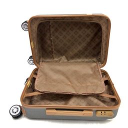 Kit Conjunto Mala Viagem Santino B182 Expansor 360 Tsa G M P - Cinza - 8